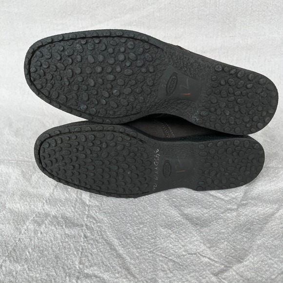 Tods suede Chelsea Lace up boots 37 Size 6.5 WOMEN'S - Picture 6 of 6